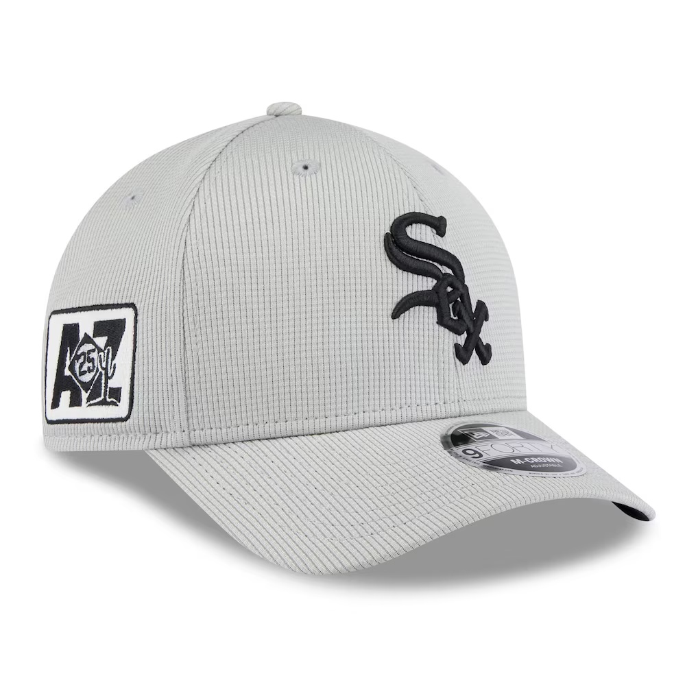 1002-Chicago-White-Sox-New-Era-2025-Spring-Training-9FORTY-Adjustable-Hat-Gray-1.jpg Chicago White Sox New Era 2025 Spring Training 9FORTY Adjustable Hat - Gray