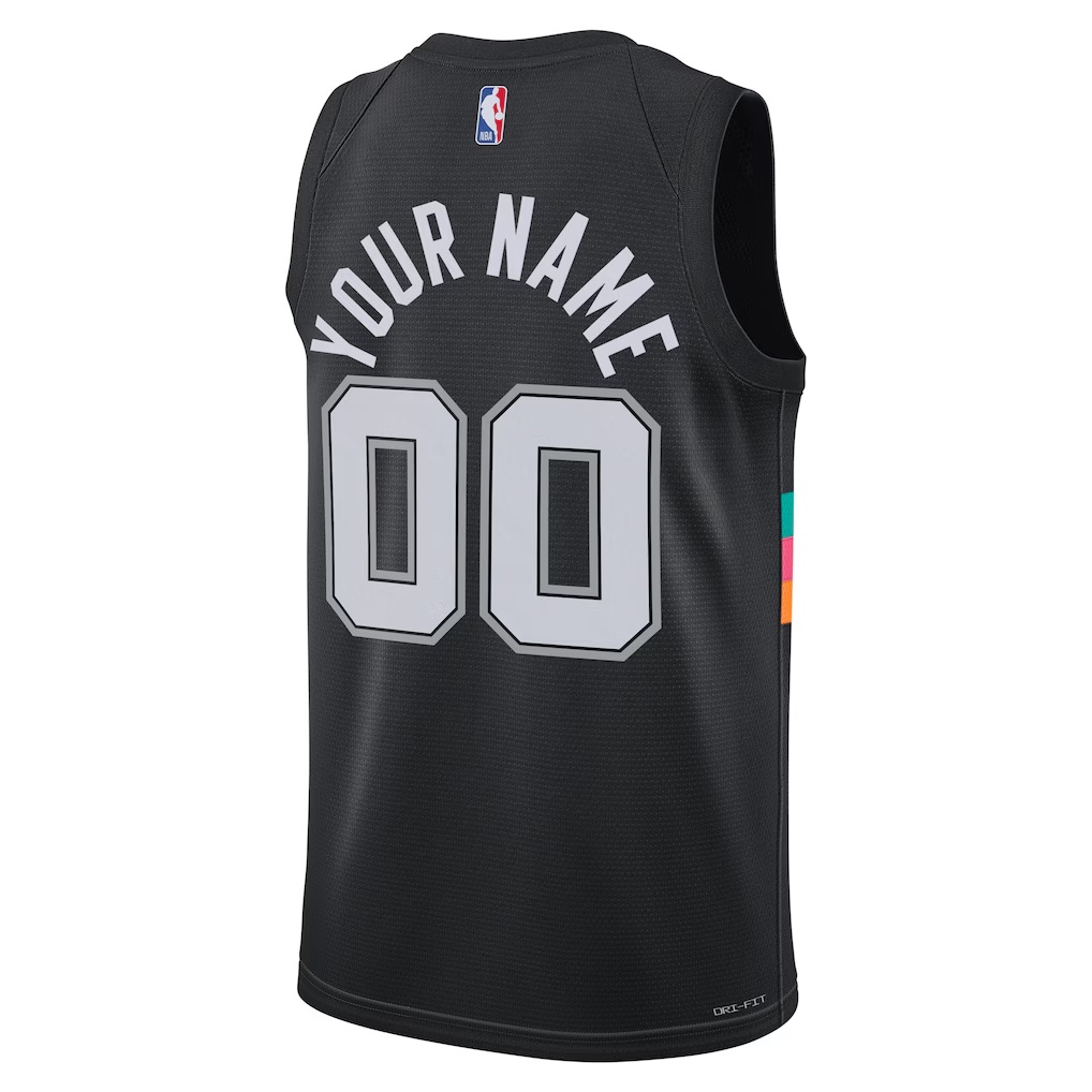 1003-San-Antonio-Spurs-Nike-Unisex-2025-26-City-Edition-Swingman-Custom-Jersey-Black-3.jpg San Antonio Spurs Nike Unisex 2025/26 City Edition Swingman Custom Jersey - Black