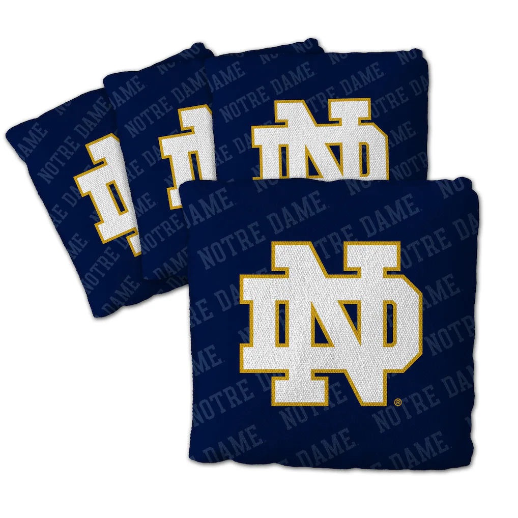 Notre Dame Fighting Irish YouTheFan Four-Piece Cornhole Bag Set