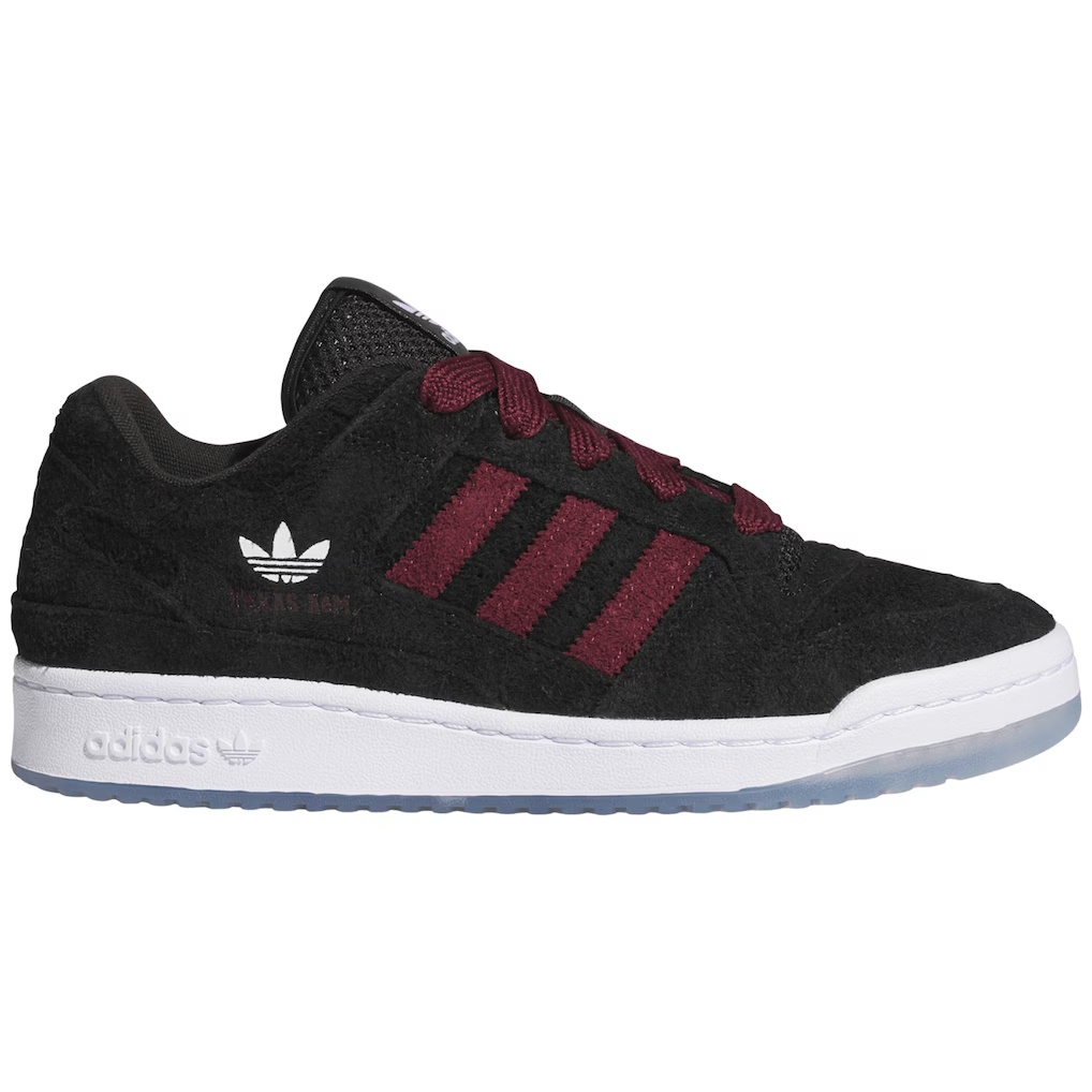 Texas A&M Aggies adidas Unisex Forum Low Shoes - Black