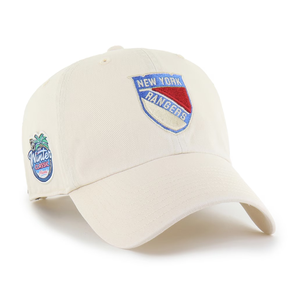 New York Rangers '47 2026 NHL Winter Classic Clean Up Adjustable Hat - Cream