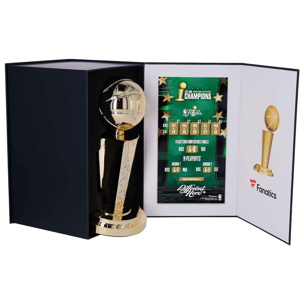 Boston Celtics 2024 NBA Finals Champions Fanatics Authentic 12" Larry O'Brien Replica Trophy