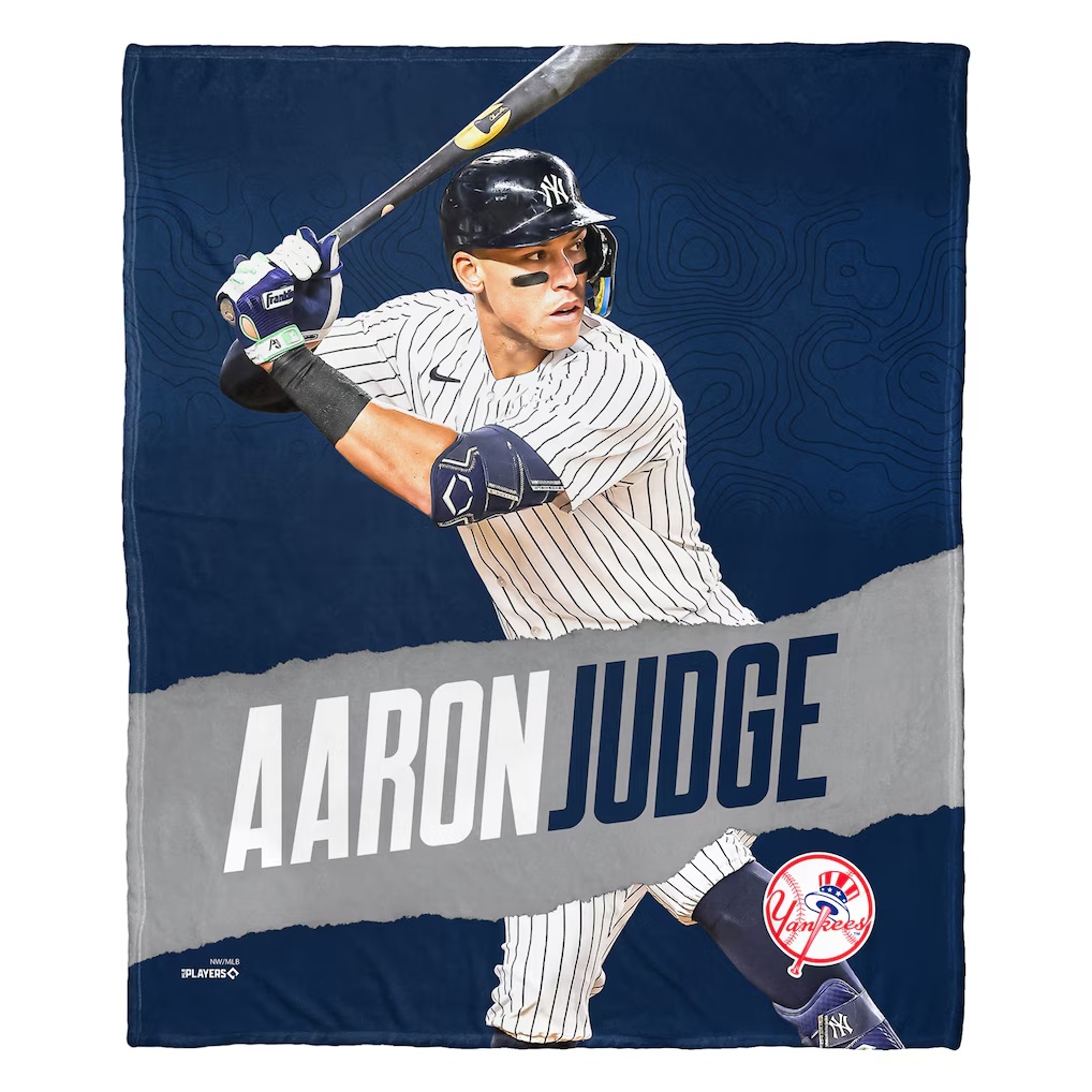 Aaron Judge New York Yankees The Northwest Group 50" x 60" Player Silk Touch Throw Blanket