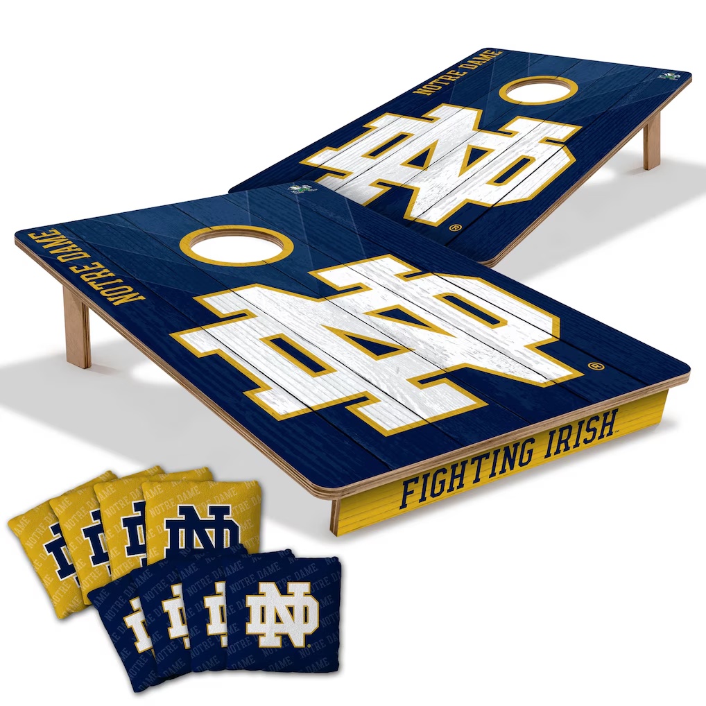 Notre Dame Fighting Irish YouTheFan 2' x 3' Cornhole Game with Bags