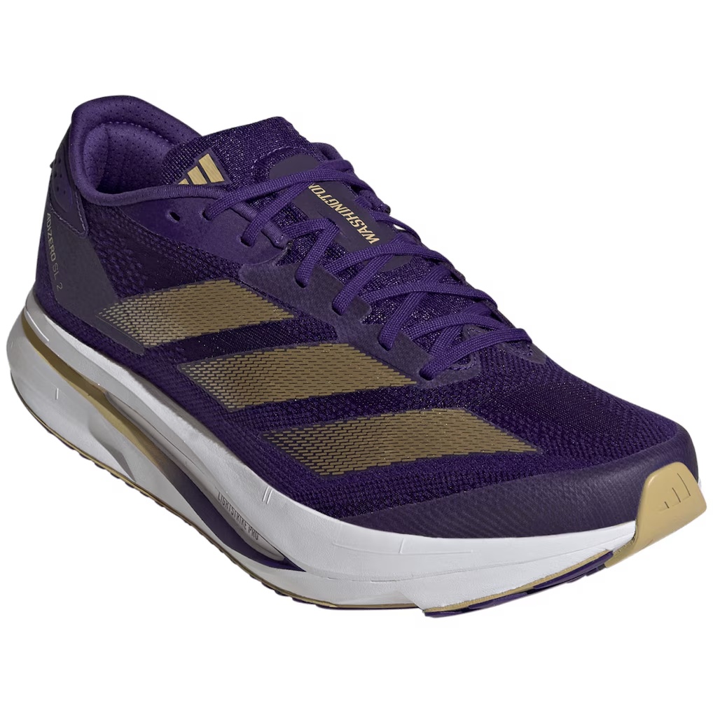 Washington Huskies adidas Unisex Adizero Sl2 Running Shoes - Purple