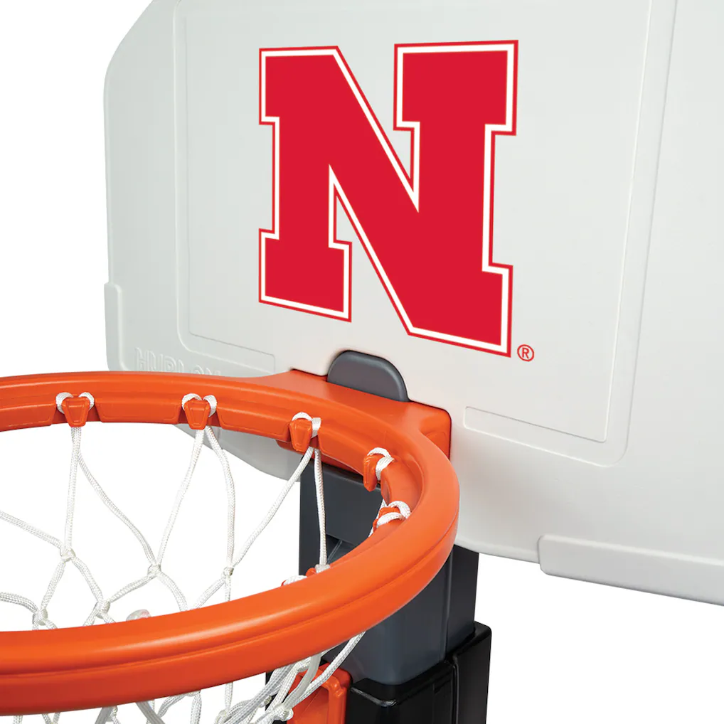 1444-Nebraska-Huskers-Rookie-Adjustable-Basketball-Set-3.webp Nebraska Huskers Rookie Adjustable Basketball Set