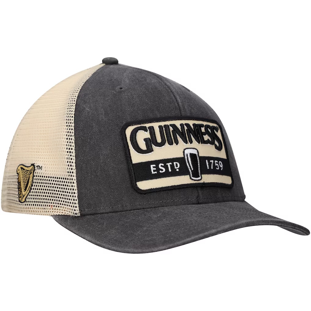 Guinness Trucker Adjustable Hat - Black