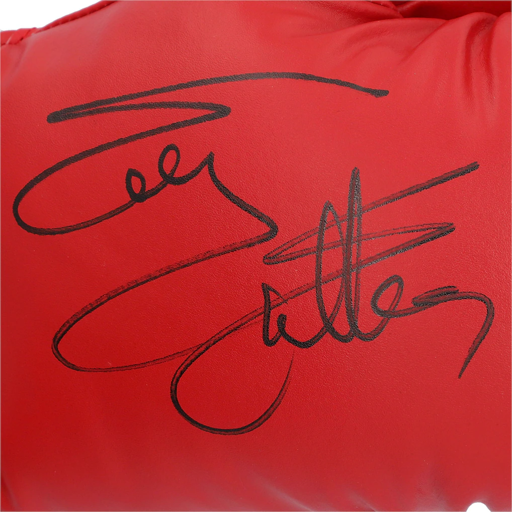 Sylvester Stallone Rocky Fanatics Authentic Autographed Red Everlast Boxing Glove