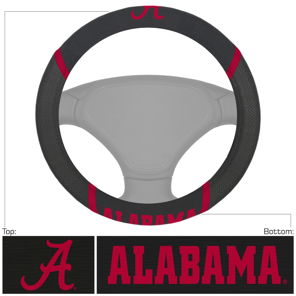 Alabama Crimson Tide Steering Wheel Cover