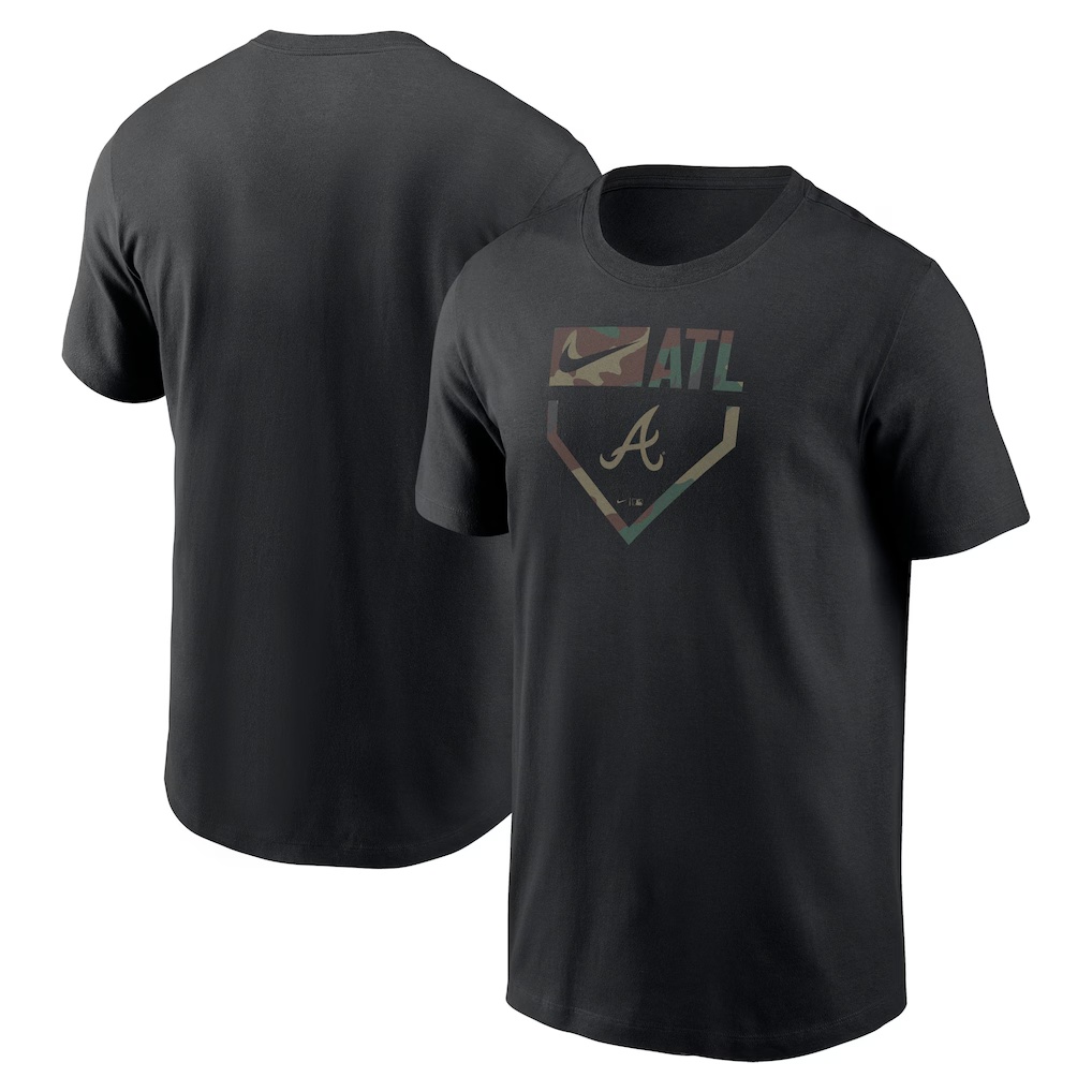 1729-Atlanta-Braves-Nike-Camo-T-Shirt-Black-1.jpg Atlanta Braves Nike Camo T-Shirt - Black