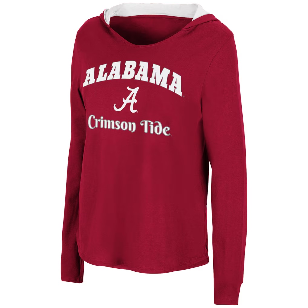 1765-Alabama-Crimson-Tide-Colosseum-Women-s-Catalina-Hoodie-Long-Sleeve-T-Shirt-Crimson-2.jpg Alabama Crimson Tide Colosseum Women's Catalina Hoodie Long Sleeve T-Shirt - Crimson