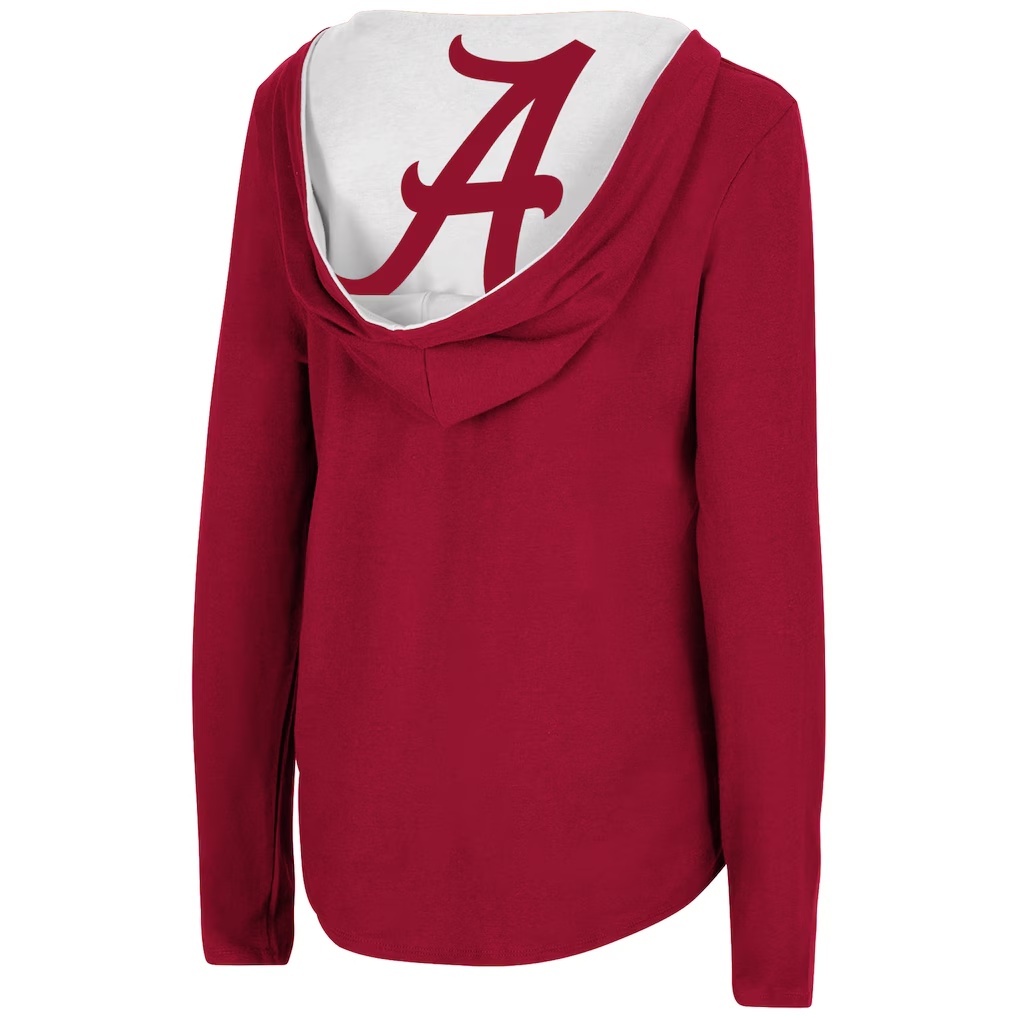 1765-Alabama-Crimson-Tide-Colosseum-Women-s-Catalina-Hoodie-Long-Sleeve-T-Shirt-Crimson-3.jpg Alabama Crimson Tide Colosseum Women's Catalina Hoodie Long Sleeve T-Shirt - Crimson