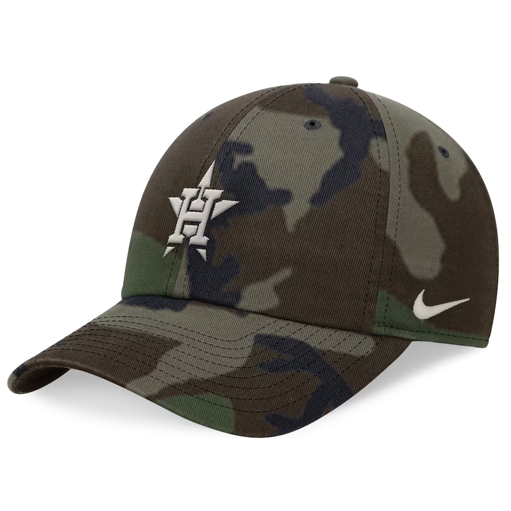 Houston Astros Nike Club Adjustable Hat - Camo