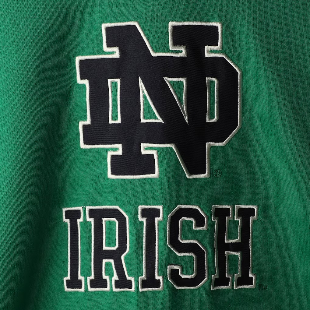 1976-Notre-Dame-Fighting-Irish-Colosseum-2.0-Lace-Up-Pullover-Hoodie-Green-4.jpg Notre Dame Fighting Irish Colosseum 2.0 Lace-Up Pullover Hoodie - Green