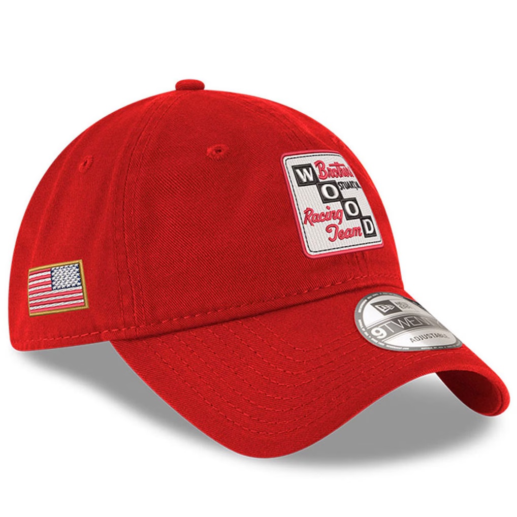 2040-Wood-Brothers-Racing-New-Era-Enzyme-Washed-9TWENTY-Adjustable-Hat-Scarlet-3.jpg Wood Brothers Racing New Era Enzyme Washed 9TWENTY Adjustable Hat - Scarlet