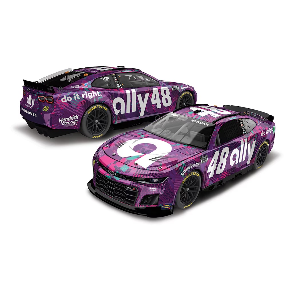 Alex Bowman Action Racing 2024 #48 Ally 1:24 Elite Die-Cast Chevrolet Camaro