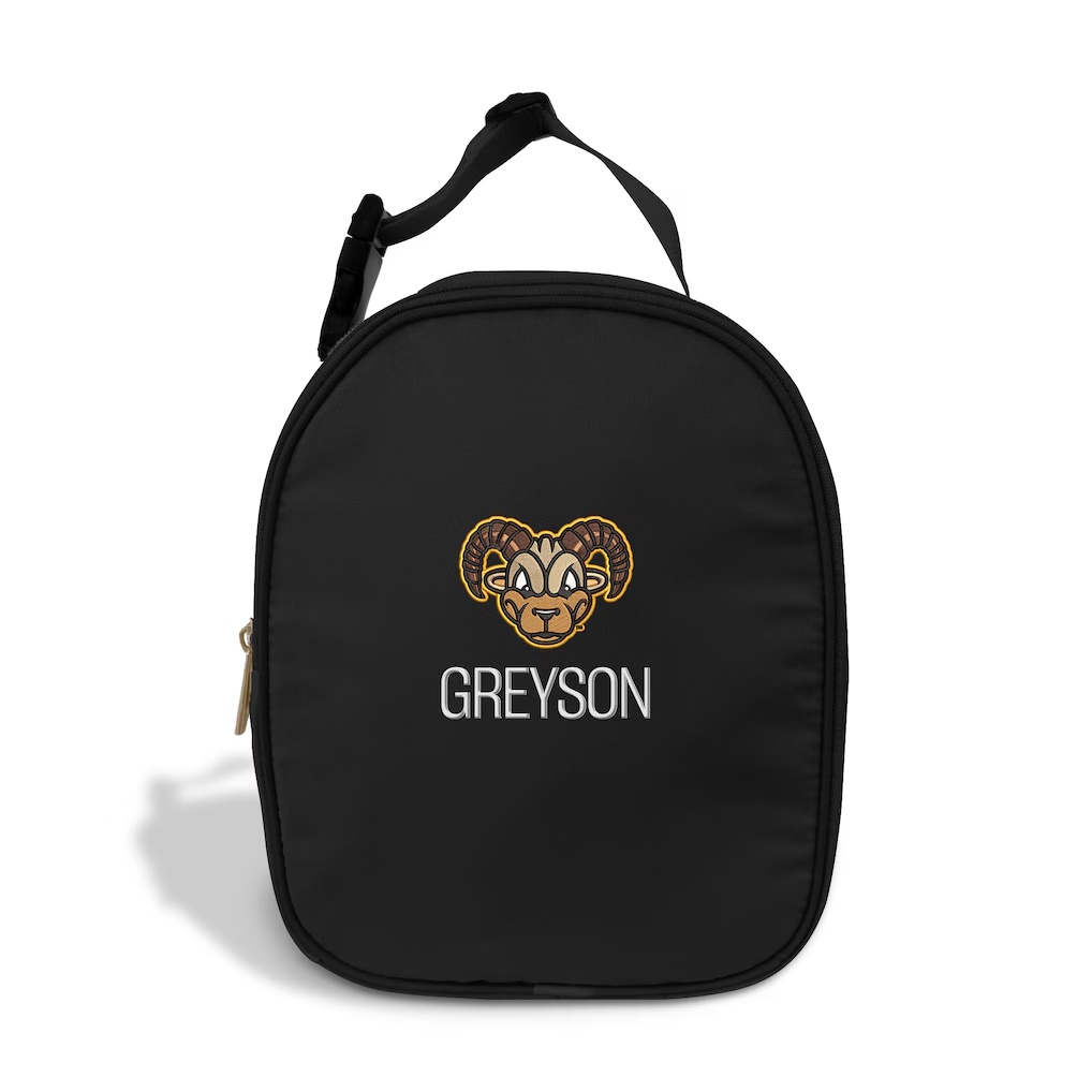 2068-VCU-Rams-Chad-Jake-Youth-Personalized-Insulated-Lunch-Bag-Black-1.jpg VCU Rams Chad & Jake Youth Personalized Insulated Lunch Bag - Black