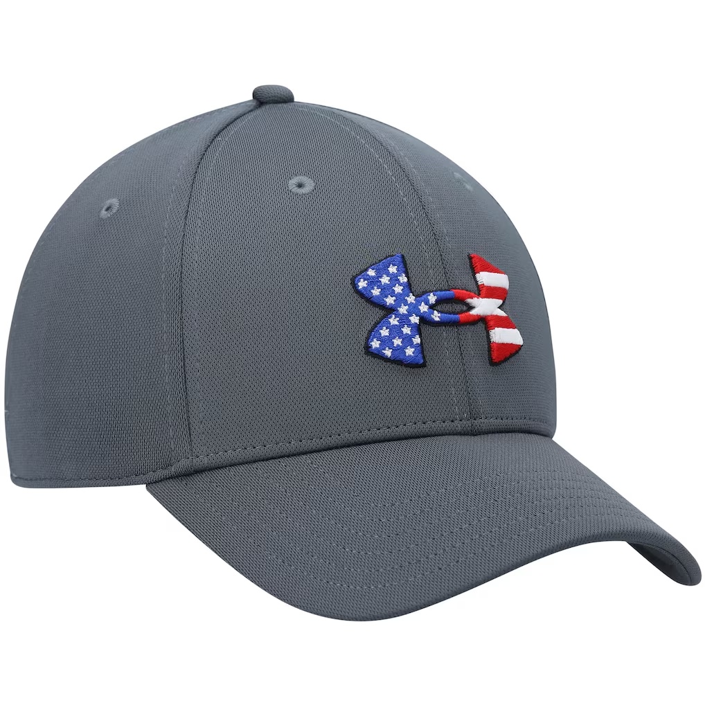 2073-Under-Armour-Freedom-Blitzing-Logo-Flex-Hat-Gray-3.jpg Under Armour Freedom Blitzing Logo Flex Hat - Gray