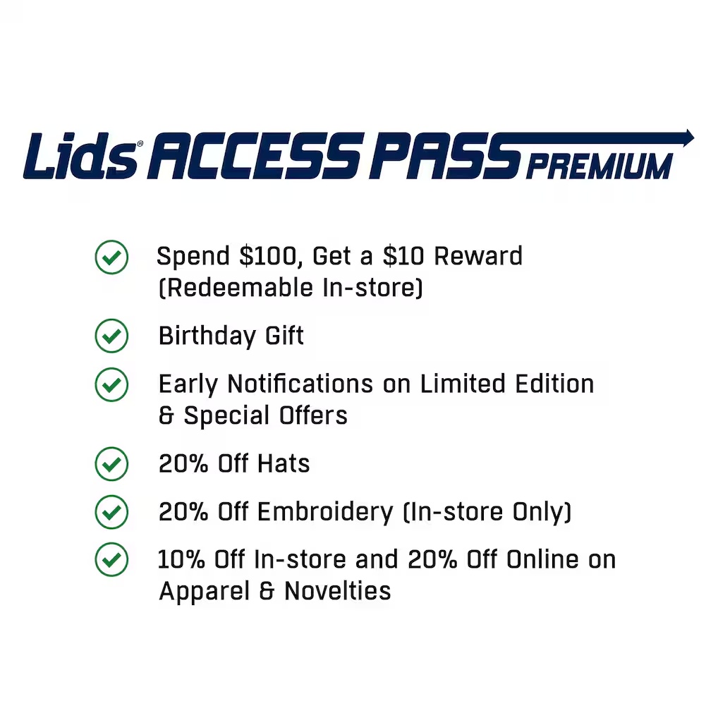 Lids ACCESS PASS Premium Subscription