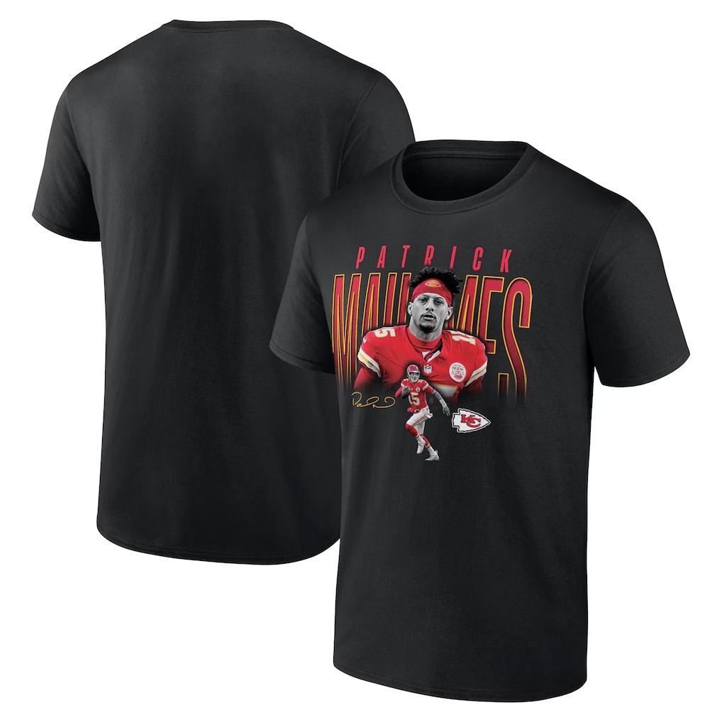 Patrick Mahomes Kansas City Chiefs Humble Shadow Player T-Shirt - Black