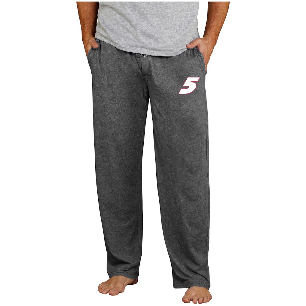 Kyle Larson Concepts Sport Quest Knit Pants - Charcoal