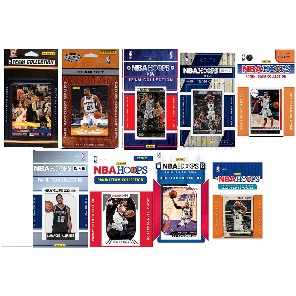 2217-San-Antonio-Spurs-Multi-Set-Team-Trading-Cards-1.jpg San Antonio Spurs Multi-Set Team Trading Cards