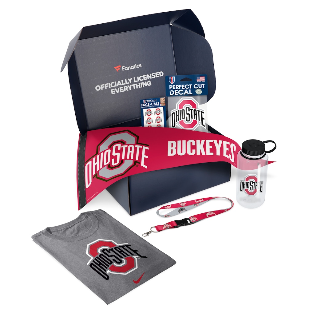 Ohio State Buckeyes Fanatics Pack College Essentials Themed Gift Box - $72+ Value