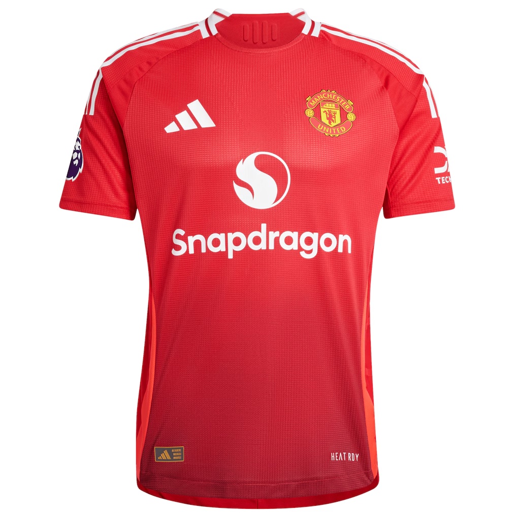 Manchester United adidas 2024/25 Home Authentic Custom Jersey - Red
