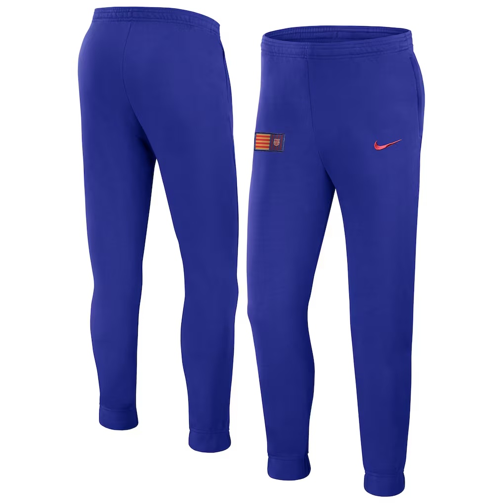 Barcelona Nike GFA Fleece Pants - Blue