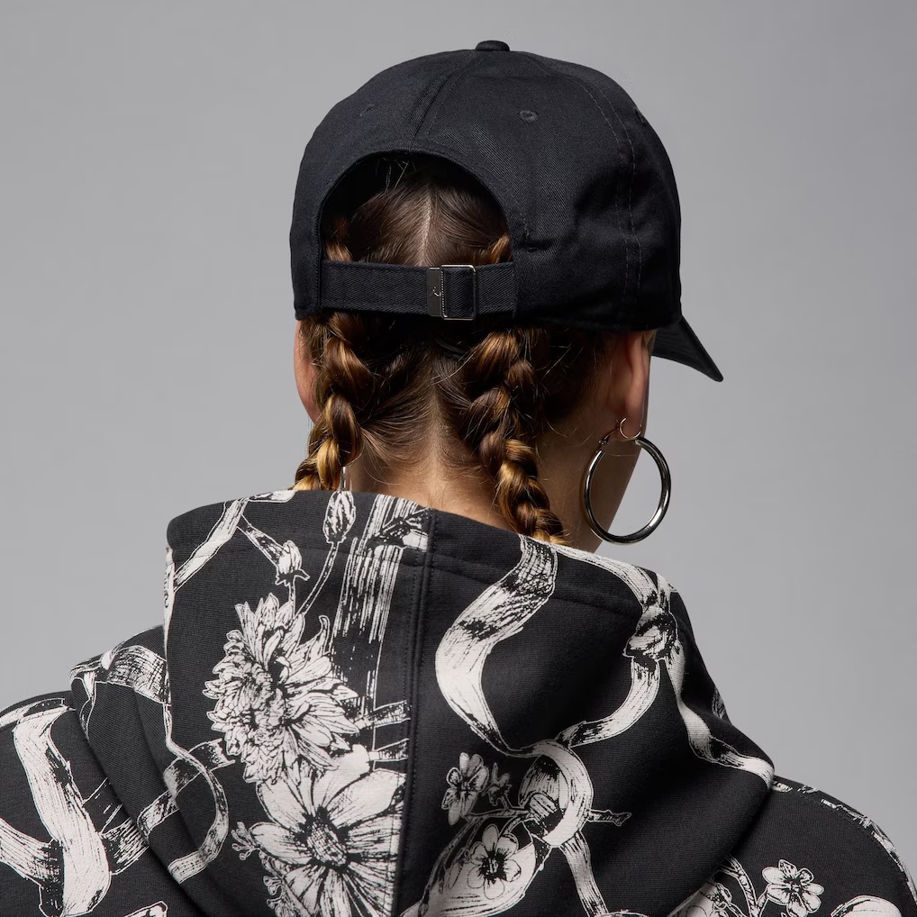Jordan Brand Unisex Club Washed Adjustable Hat - Black