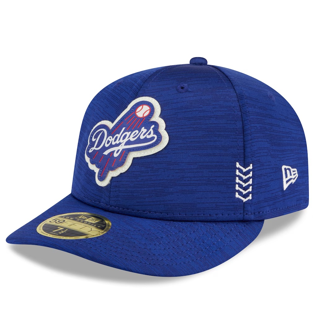 Los Angeles Dodgers New Era 2024 Clubhouse Low Profile 59FIFTY Fitted Hat - Royal