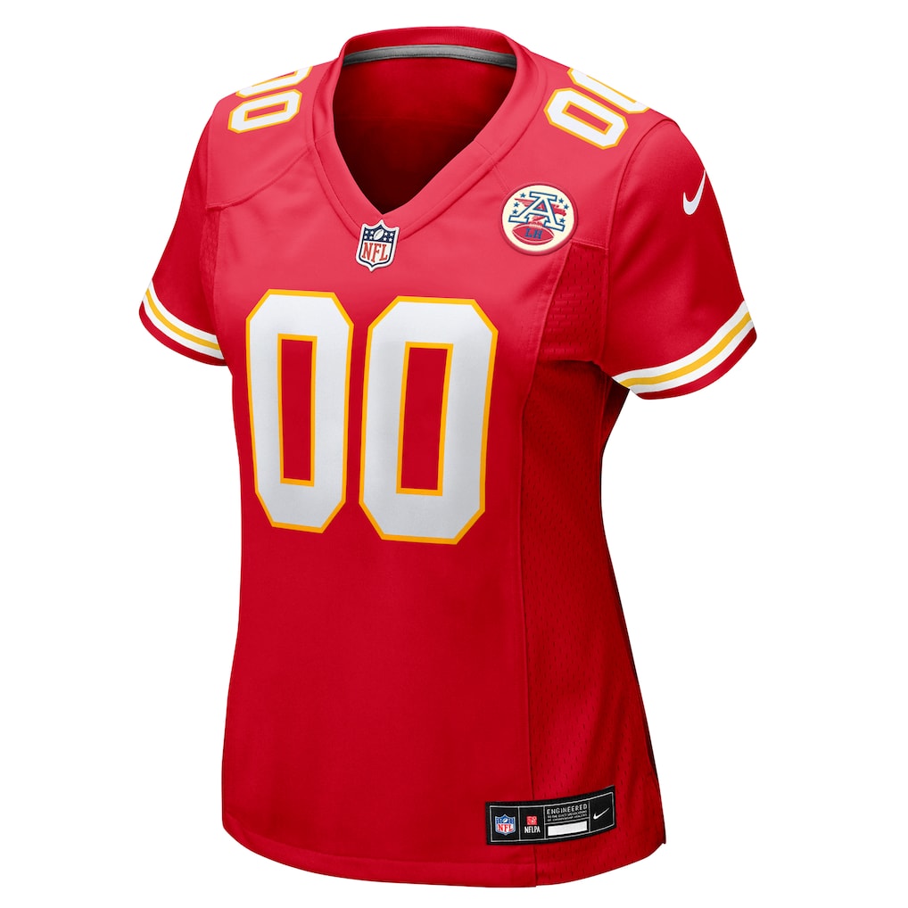 Kansas City Chiefs Nike Women's Custom Game Jersey - Red