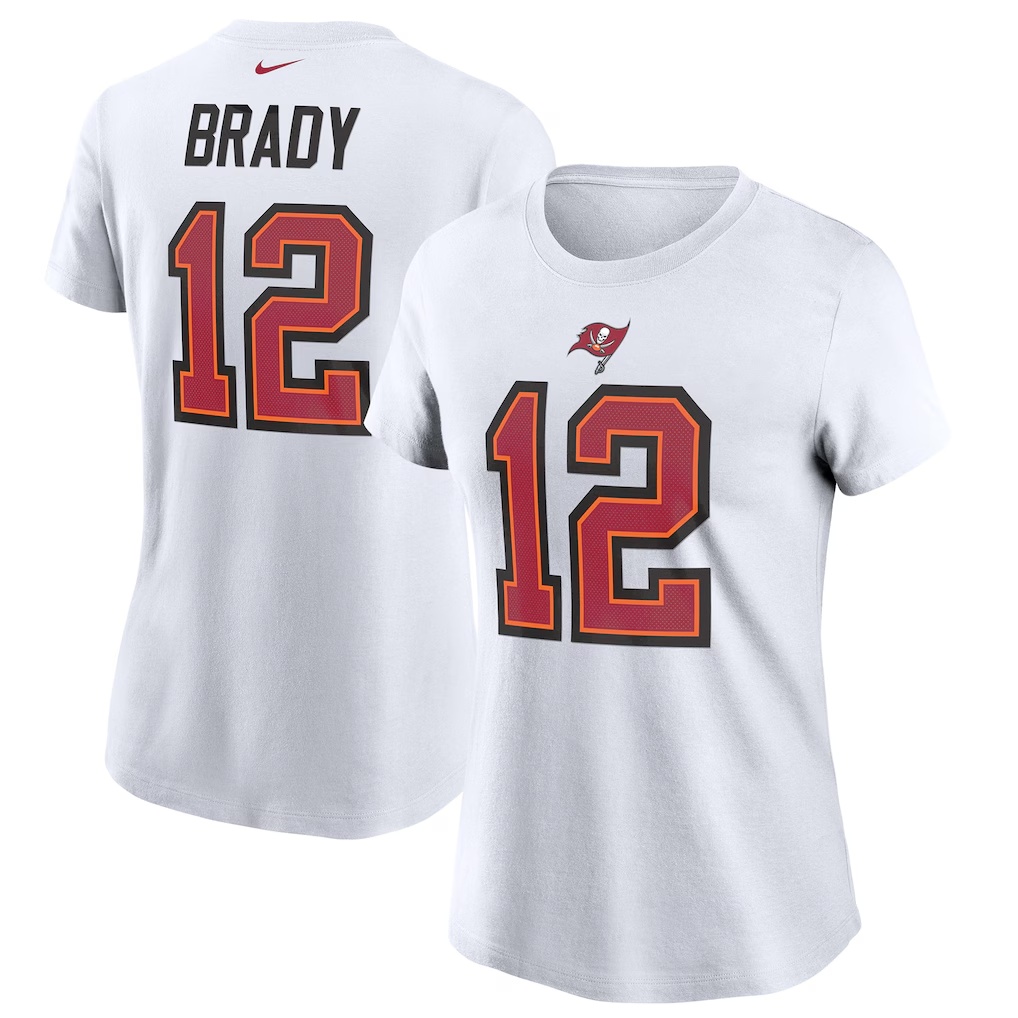 2829-Tom-Brady-Tampa-Bay-Buccaneers-Nike-Women-s-Name-Number-T-Shirt-White-1.jpg Tom Brady Tampa Bay Buccaneers Nike Women's Name & Number T-Shirt - White