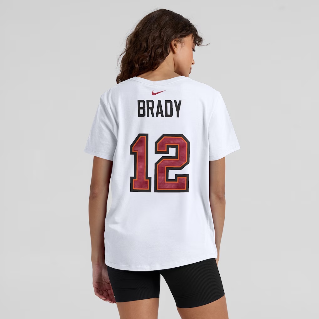 2829-Tom-Brady-Tampa-Bay-Buccaneers-Nike-Women-s-Name-Number-T-Shirt-White-5.jpg Tom Brady Tampa Bay Buccaneers Nike Women's Name & Number T-Shirt - White
