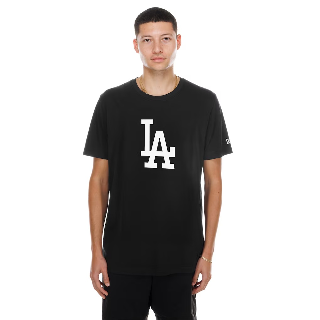 Los Angeles Dodgers New Era 2025 World Series Champions Japanese Characters T-Shirt - Black