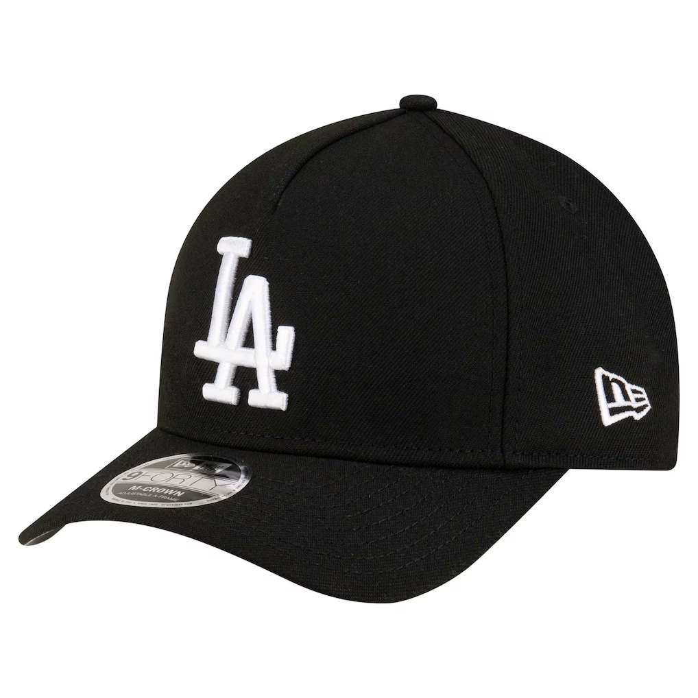 Los Angeles Dodgers New Era Player Replica 9FORTY Adjustable Hat - Black