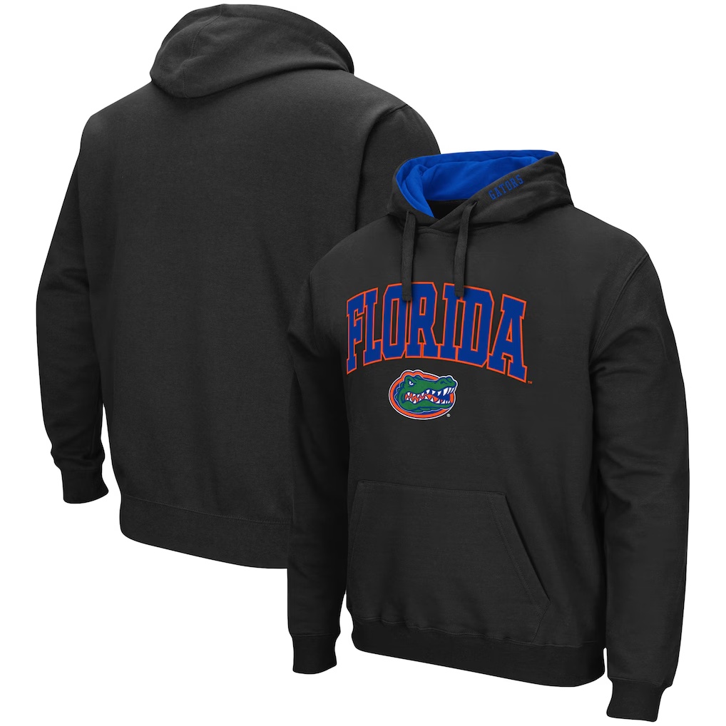 Florida Gators Colosseum Arch & Logo 3.0 Pullover Hoodie - Black