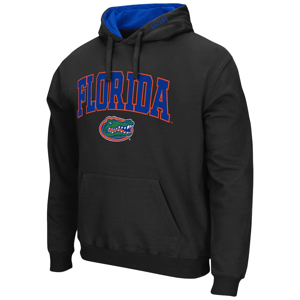 Florida Gators Colosseum Arch & Logo 3.0 Pullover Hoodie - Black