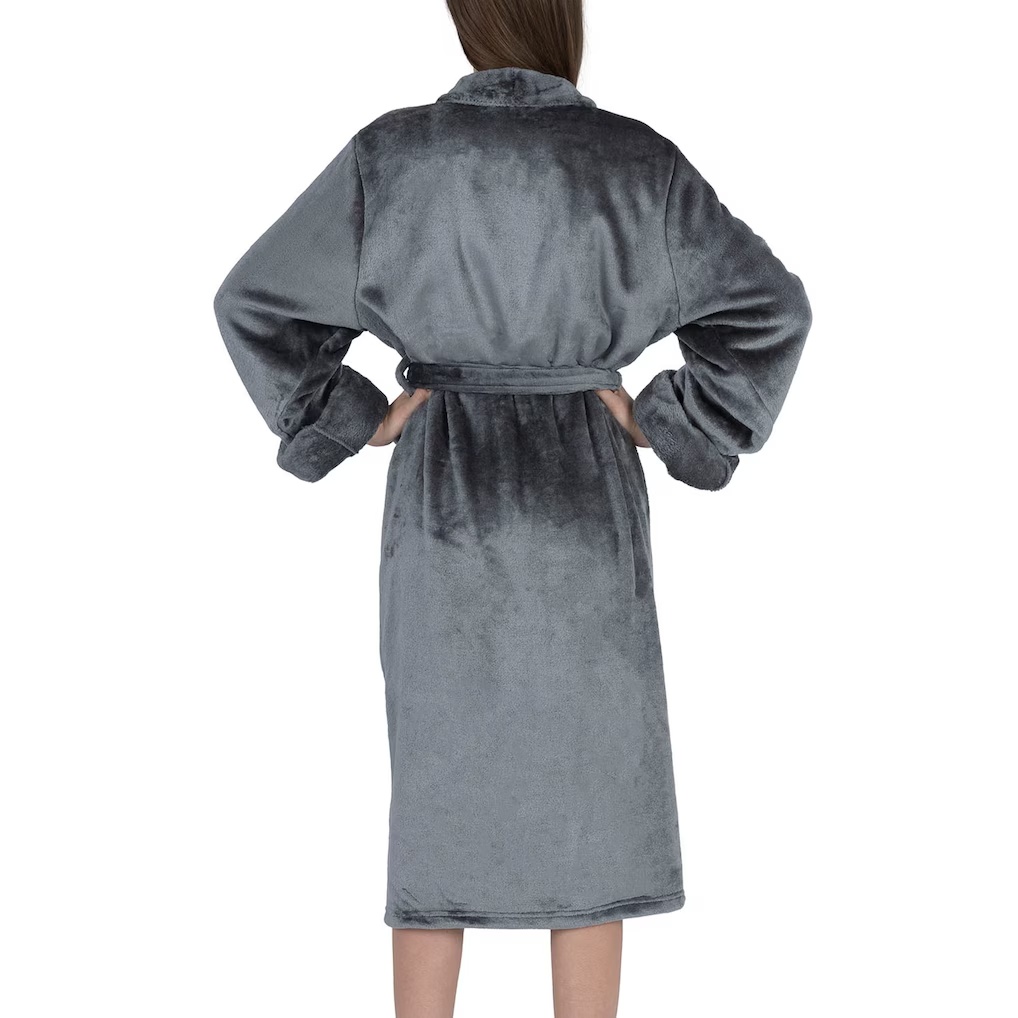 Arizona Cardinals The Northwest Group Women's Snipe Personalized Robe - Gray