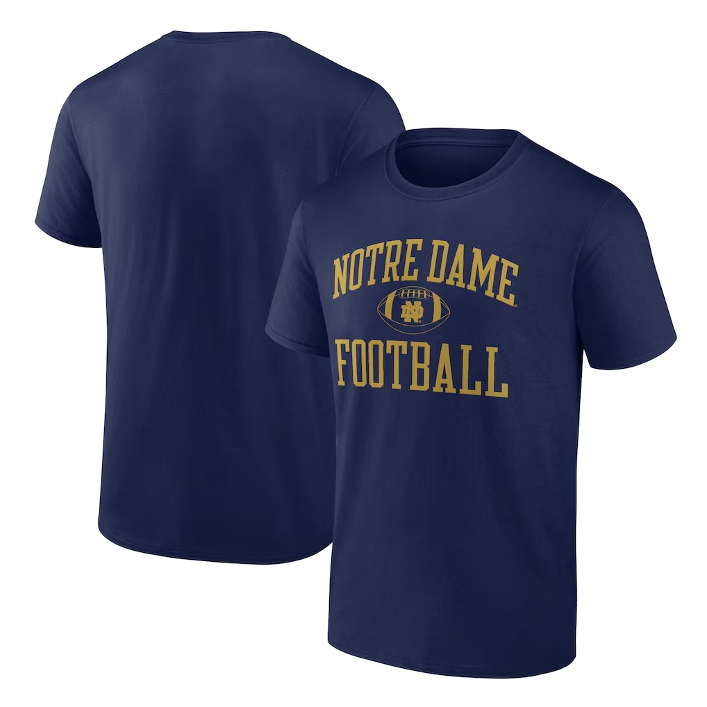 Notre Dame Fighting Irish First Sprint T-Shirt - Navy