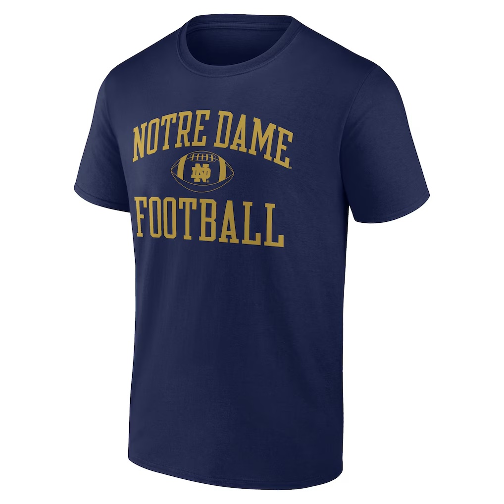 Notre Dame Fighting Irish First Sprint T-Shirt - Navy
