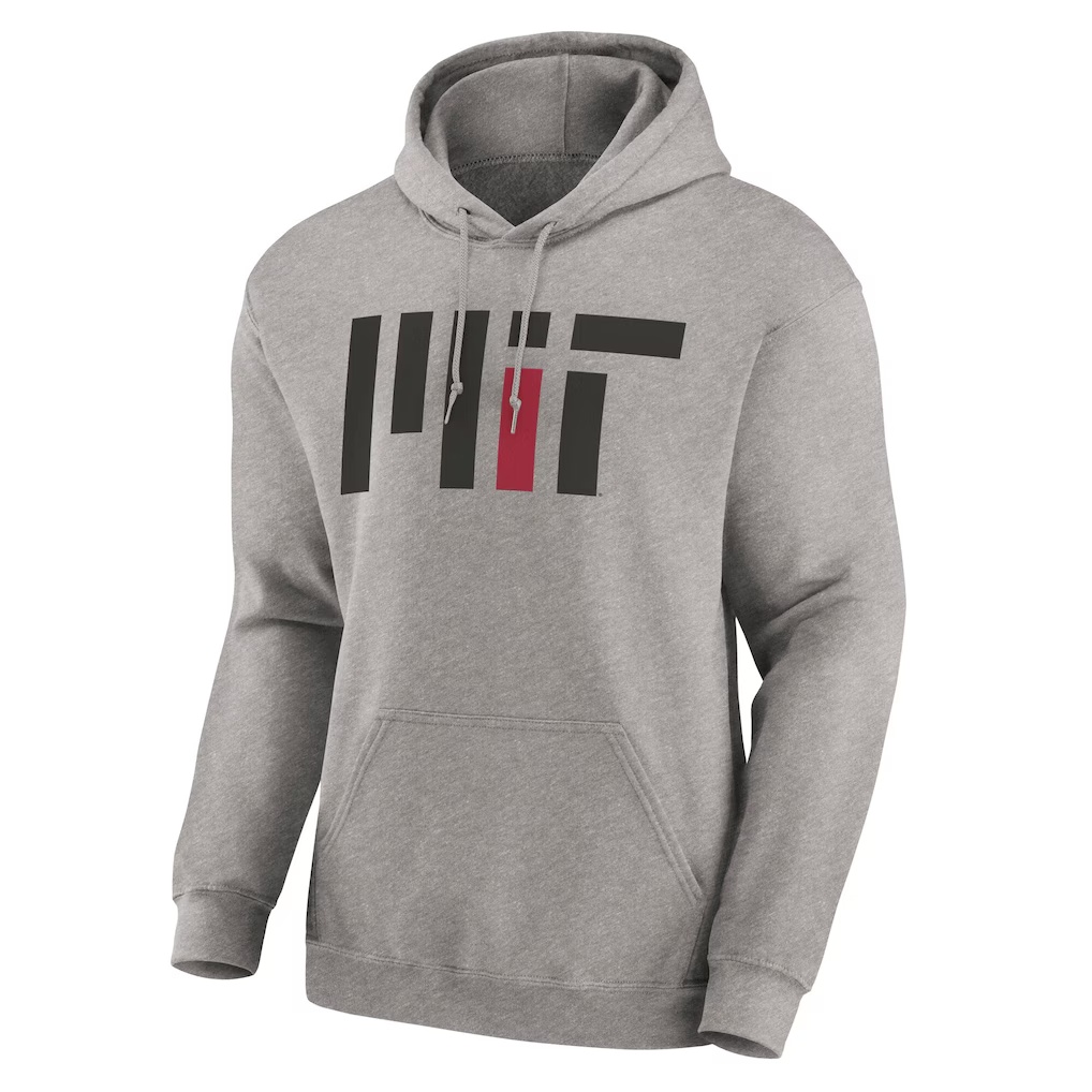 MIT Engineers Fanatics Fleece Pullover Hoodie - Heather Gray