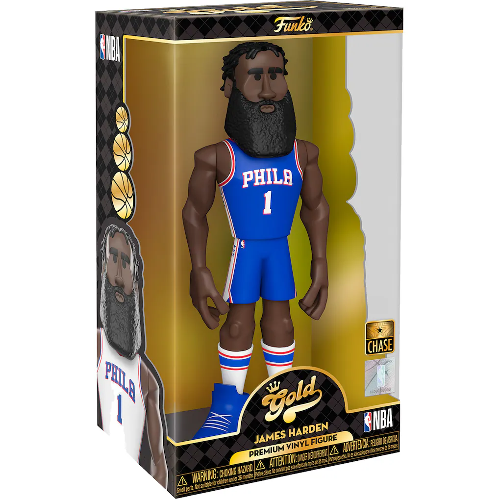 James Harden Philadelphia 76ers Funko GOLD Premium Vinyl Figure Mystery Box