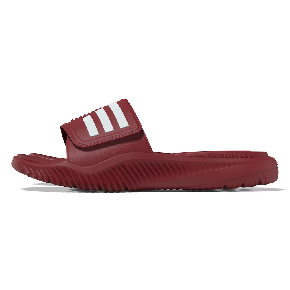 NC State Wolfpack adidas Unisex Alphabounce 2.0 Slide Sandals - Red