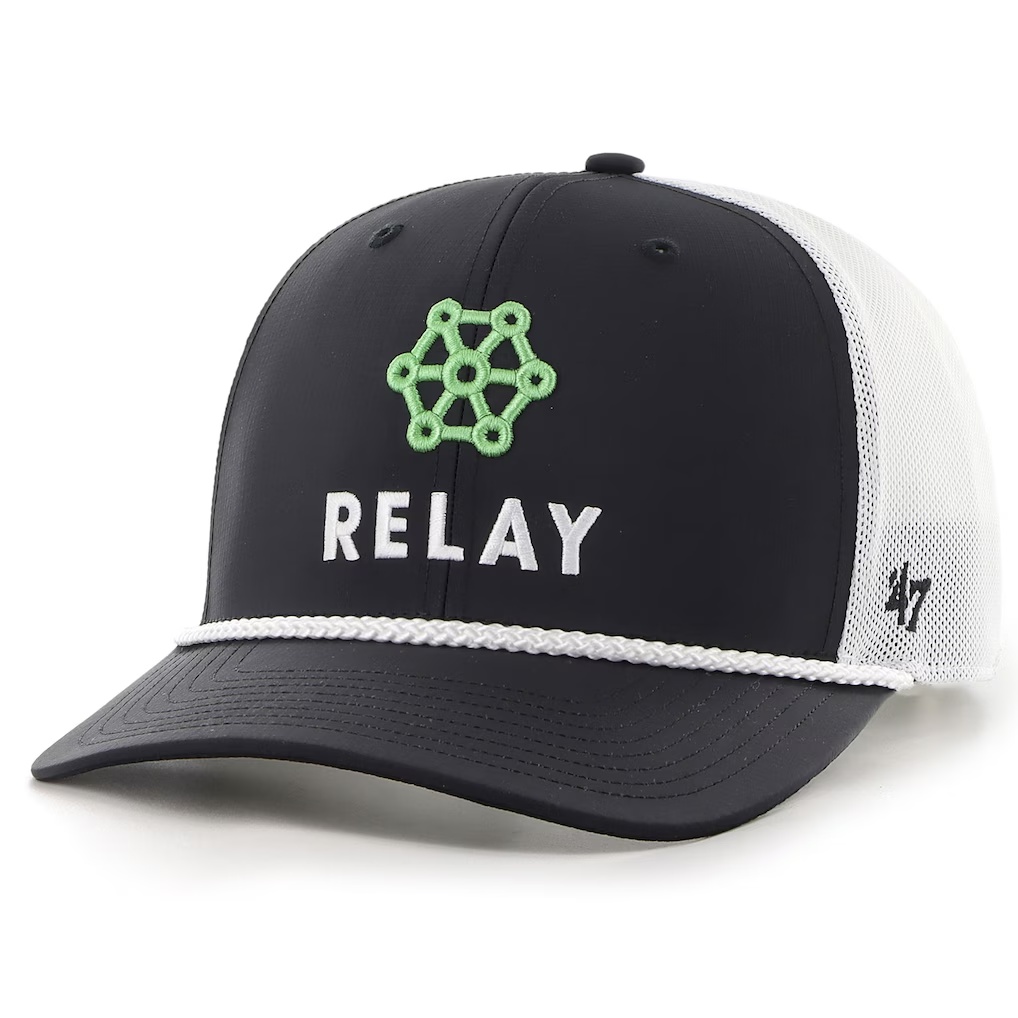 William Byron '47 Relay Refuel Trucker Adjustable Hat - Black