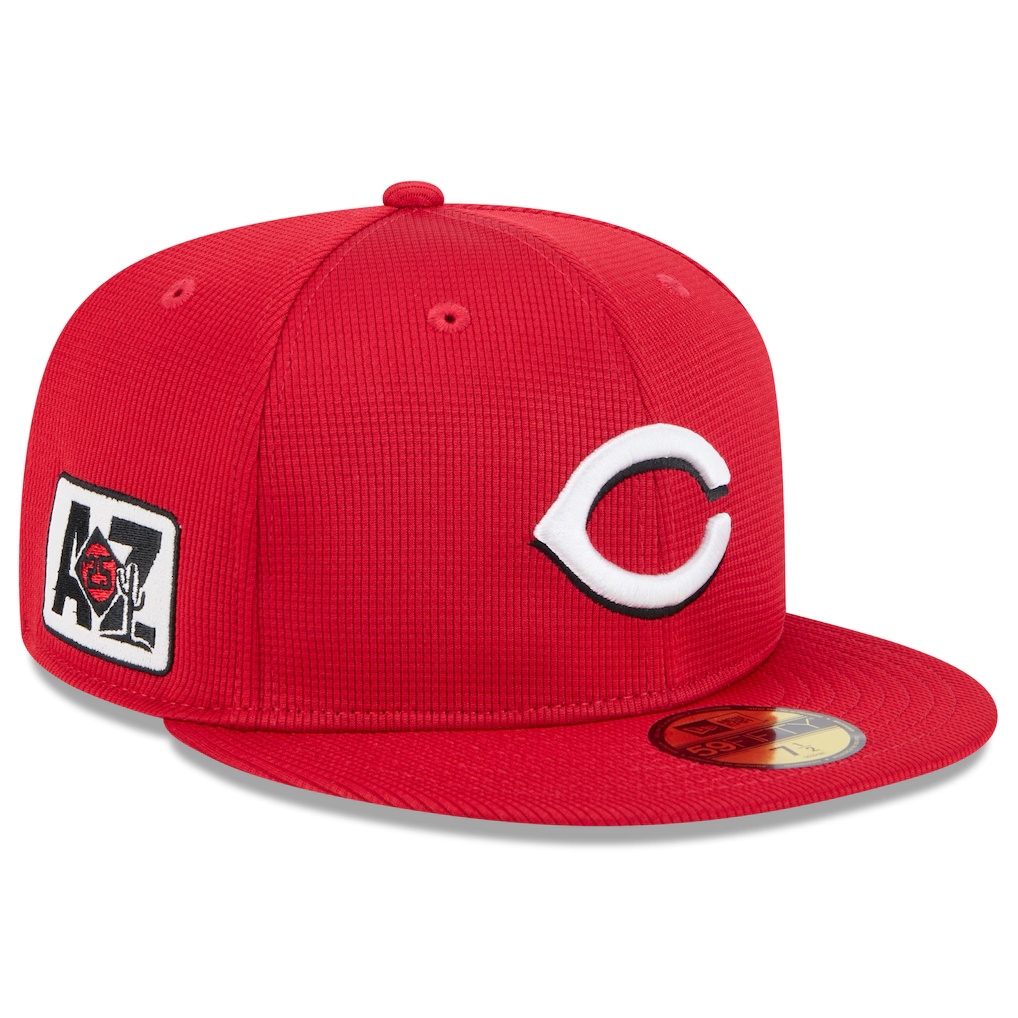 Cincinnati Reds New Era 2025 Spring Training 59FIFTY Fitted Hat - Red