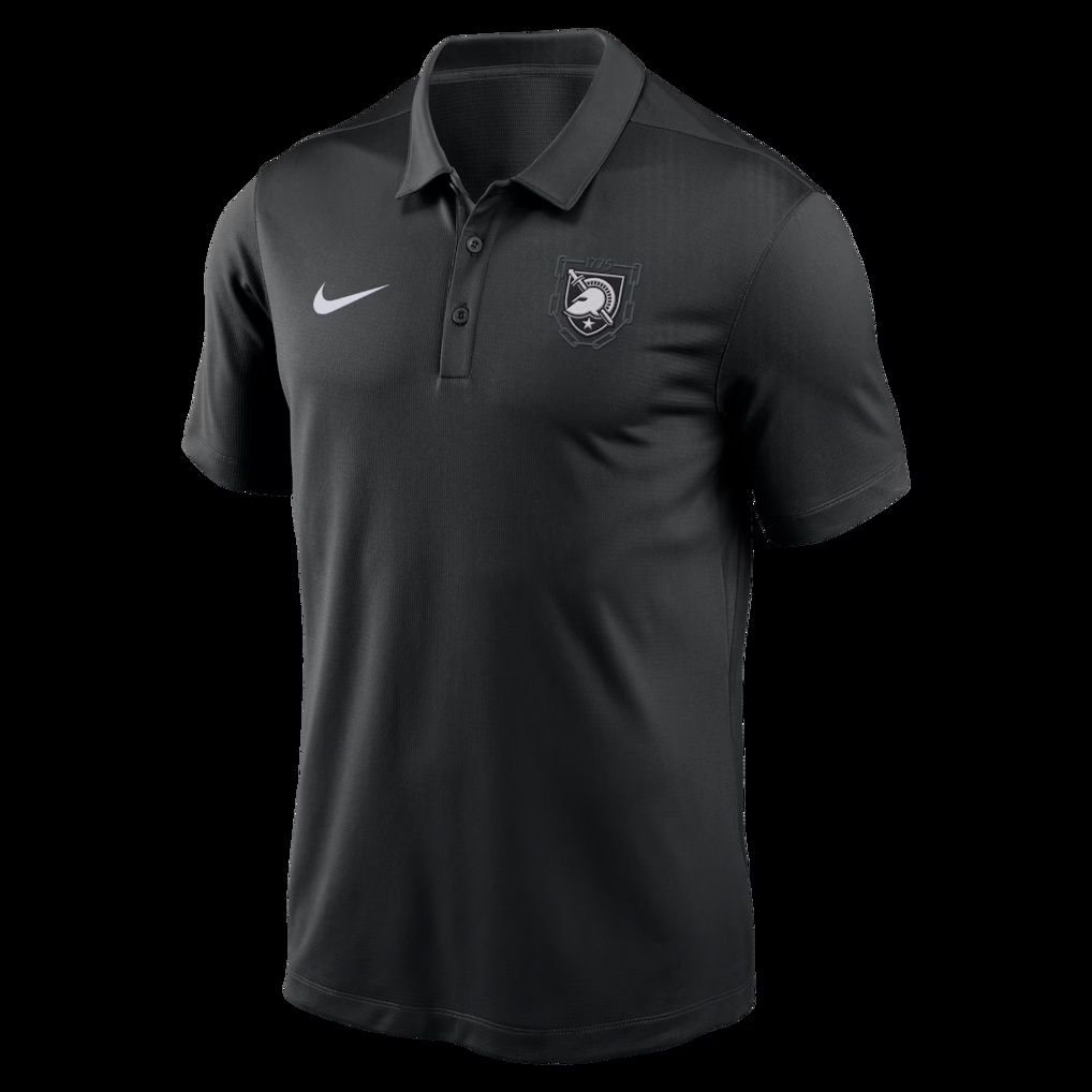 Army Black Knights Nike Army 250 Collection Dri-FIT Victory Solid Polo - Black