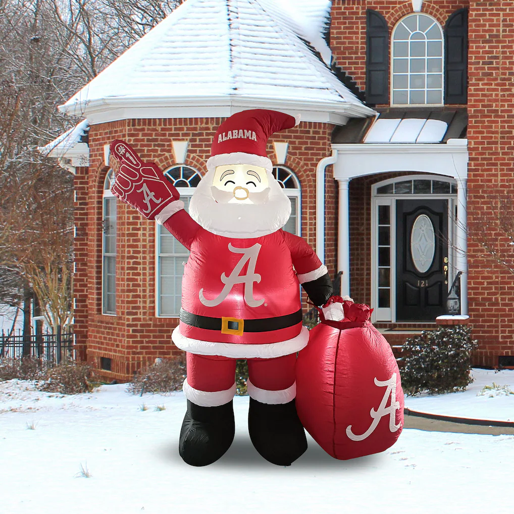 3597-Alabama-Crimson-Tide-7-Inflatable-Santa-4.webp Alabama Crimson Tide 7' Inflatable Santa