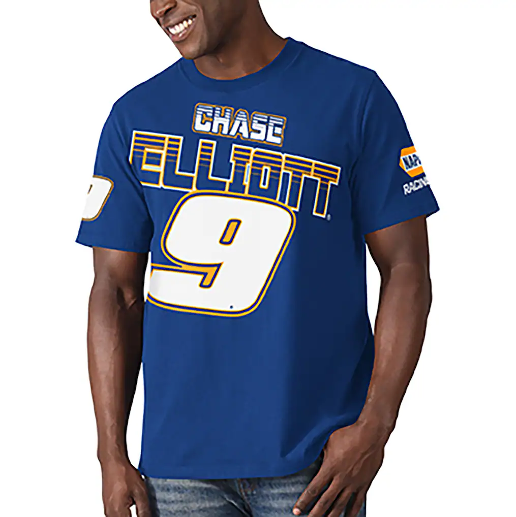Chase Elliott Starter Special Teams T-Shirt - Royal