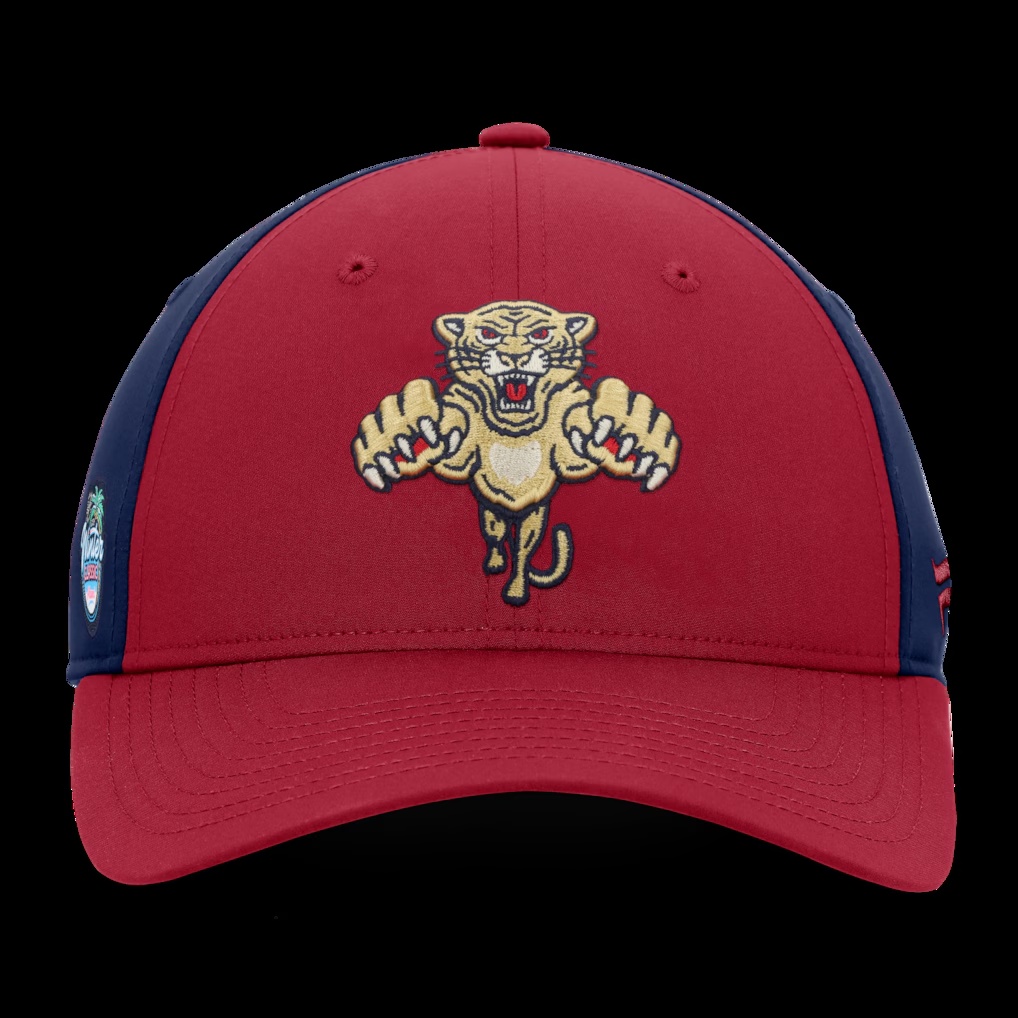 Florida Panthers Fanatics 2026 NHL Winter Classic Adjustable Hat – Red/Navy